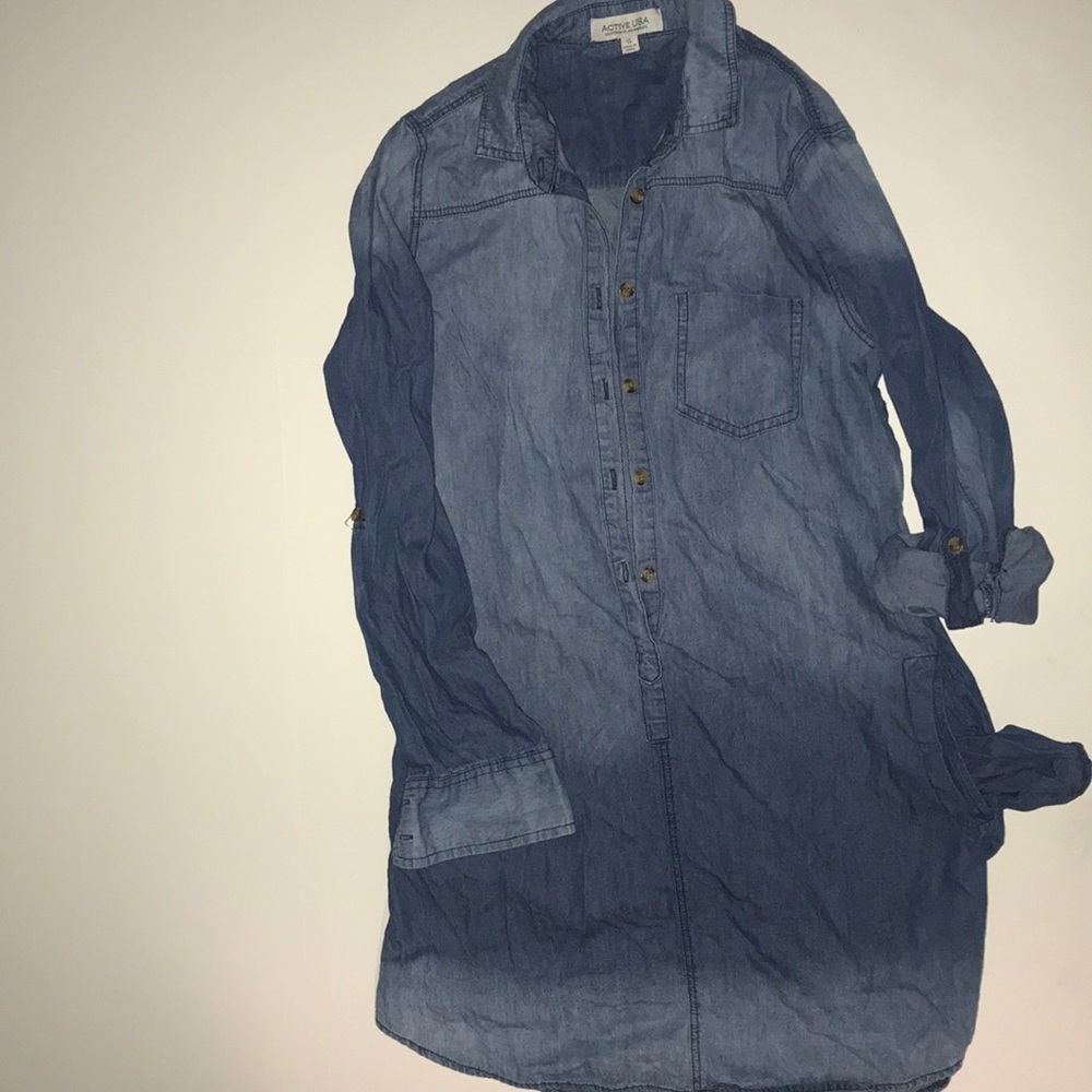 Chambray Dress